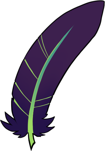 Halloween Feather