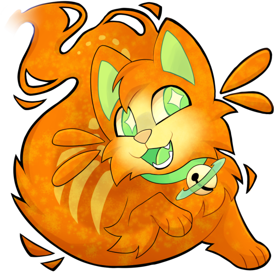 Comet Cat [Orange]